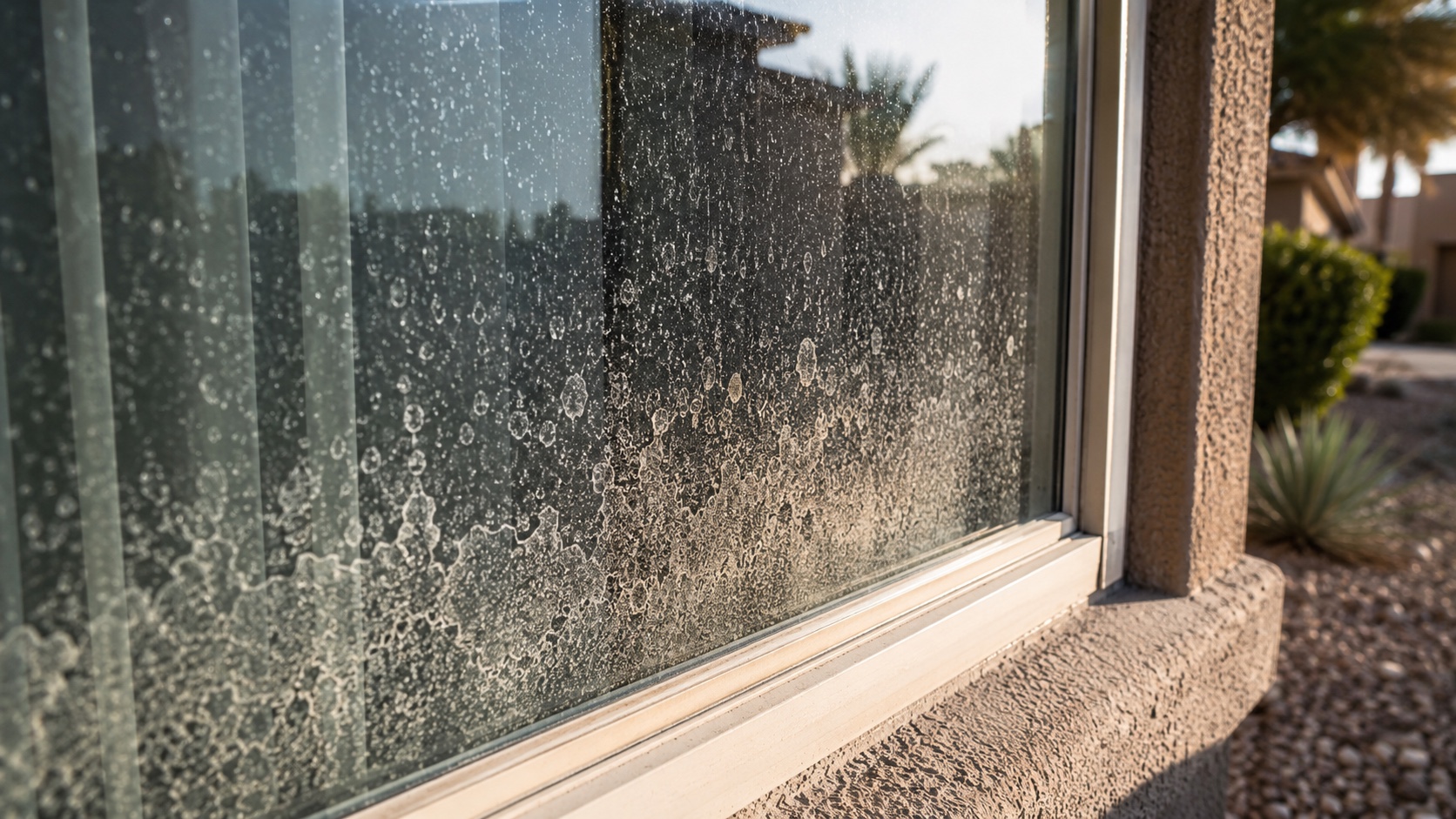 Hard Water Stains on Windows? How to Fix Them